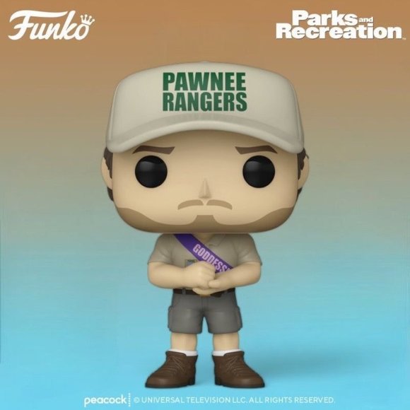 Funko Other - Funko POP! Parks and Recreation Andy Dwyer Pawnee Godesses #1413